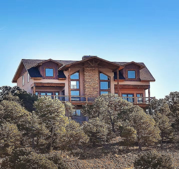 Completed photograph: Antler Trail Residence